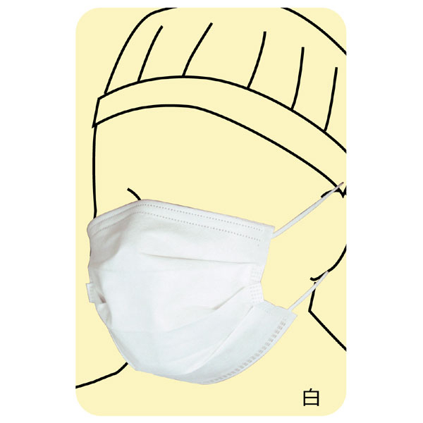 不織布3PLYマスク【新型肺炎の為、注文後自動的にキャンセルさせていただきます】