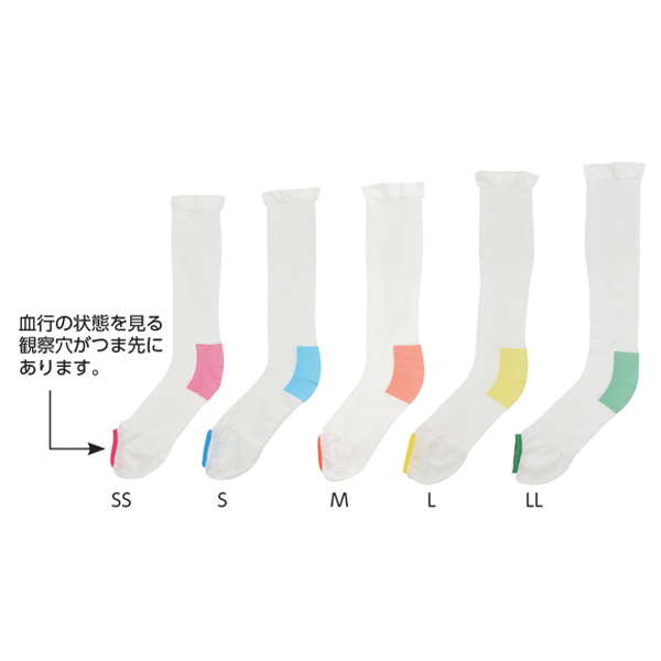 MSGooDs】商品詳細：プラム 弾性ハイソックス | 当日発送！ - 医療用品