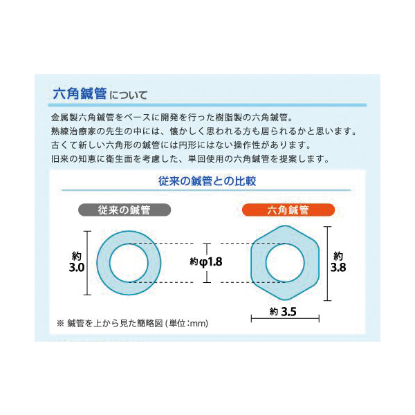 MSGooDs】商品詳細：ユニコディスポ鍼S-C | 当日発送！ - 医療用品