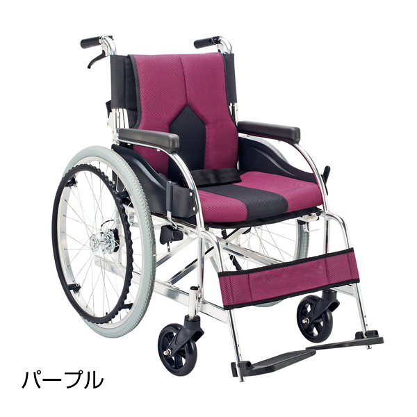 ケアテック 背折式 自走式車椅子☆Y-219+zimexdubai.com