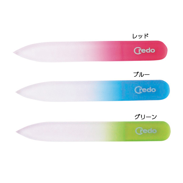 独Credo Solingen製 高級ガラス爪やすり MSGooDs】商品詳細：クレド ガラス製爪ヤスリ | 当日発送！ - 医療用品