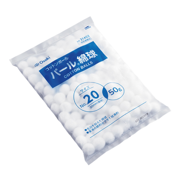 【MSGooDs】商品詳細：パール綿球 | 当日発送！ - 医療用品／医薬品／鍼灸用品等の通販